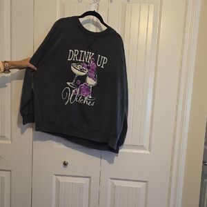 Graphic Black Sweater